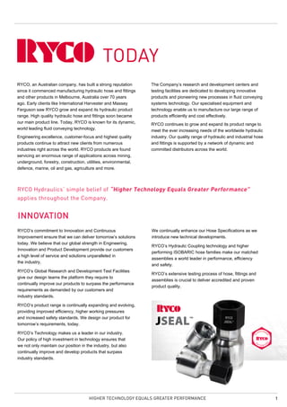 RYCO Corporate Profile [EN] | PDF