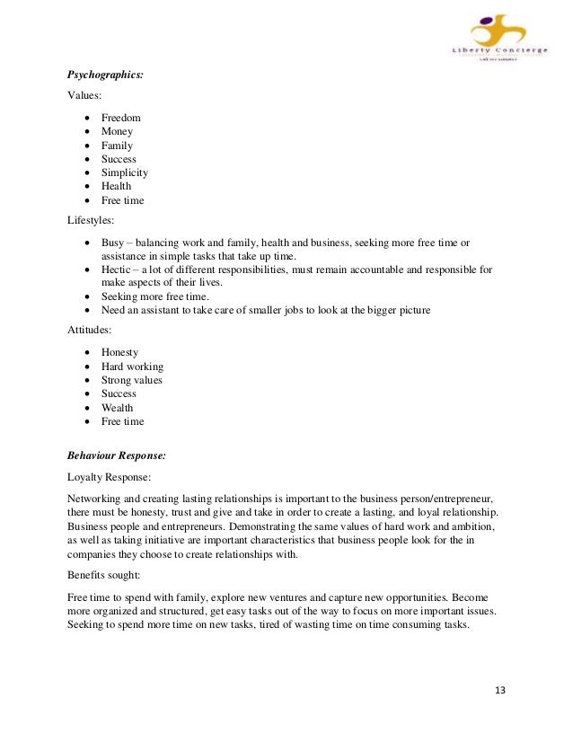 errand service business plan sample