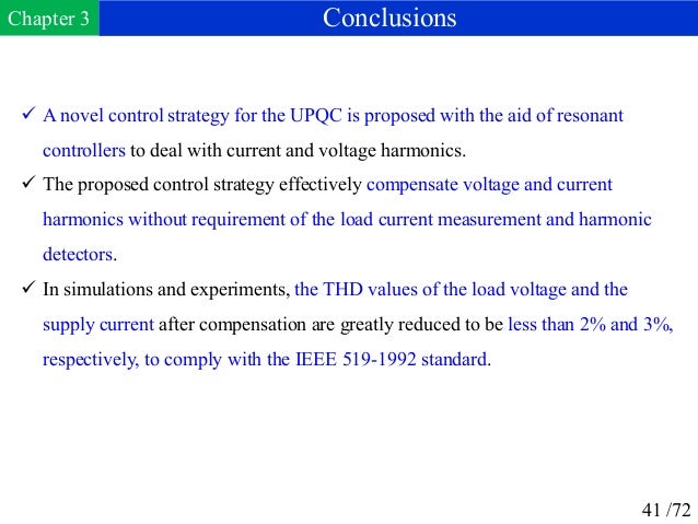 Phd thesis on power quality