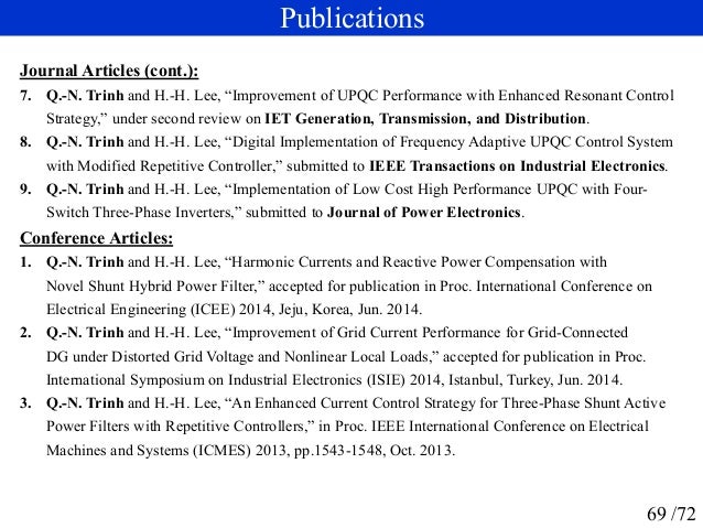 Distribution electrical in phd power thesis