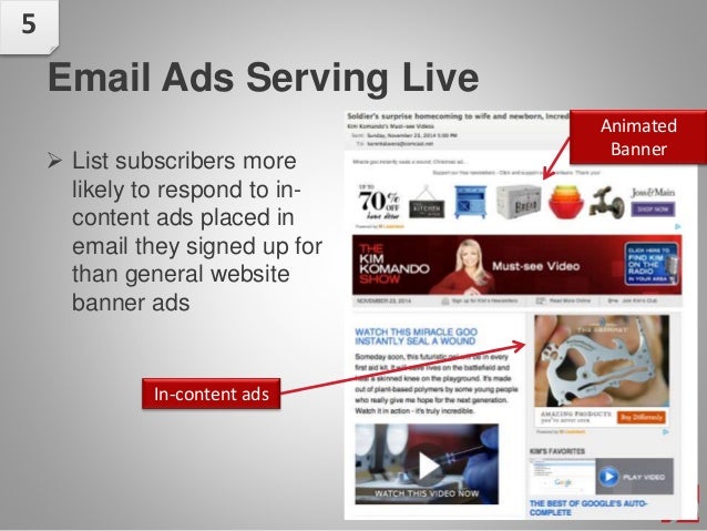 email ads