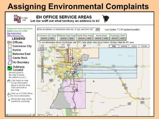 Assigning Environmental Complaints
 