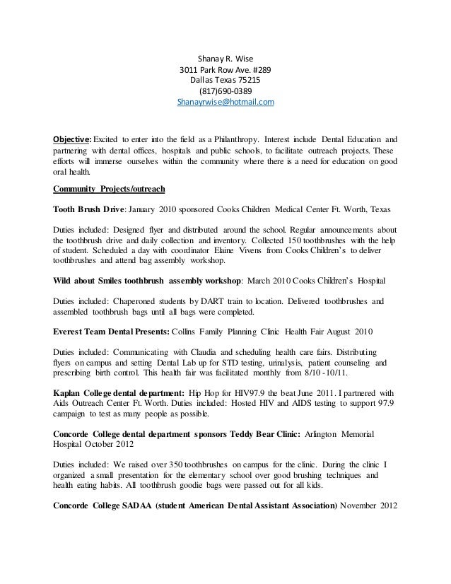 Philanthropy Resume Examples Philanthropy Resume Examples