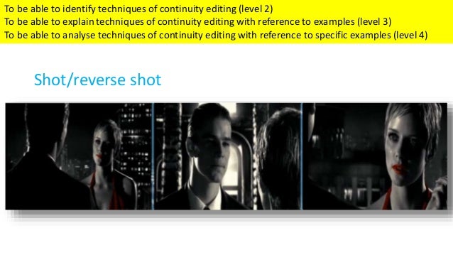 film language - continuity editing