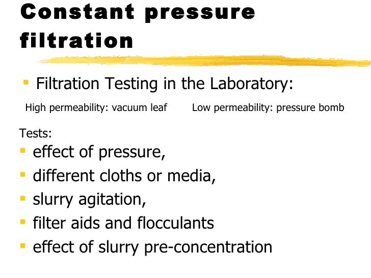 Particle Technology Filtration