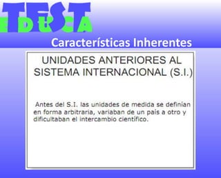 CaracterísticasInherentes