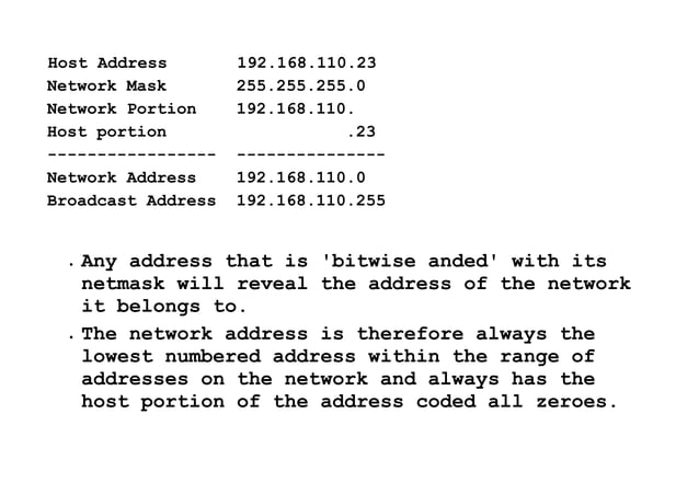 Protocol Address PPT