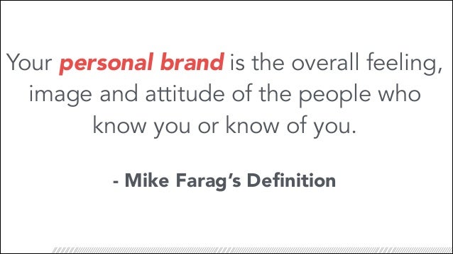 personal brand definition