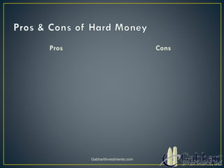 Pros Cons
GabhartInvestments.com
 
