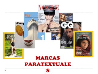 MARCAS
PARATEXTUALE
S

 