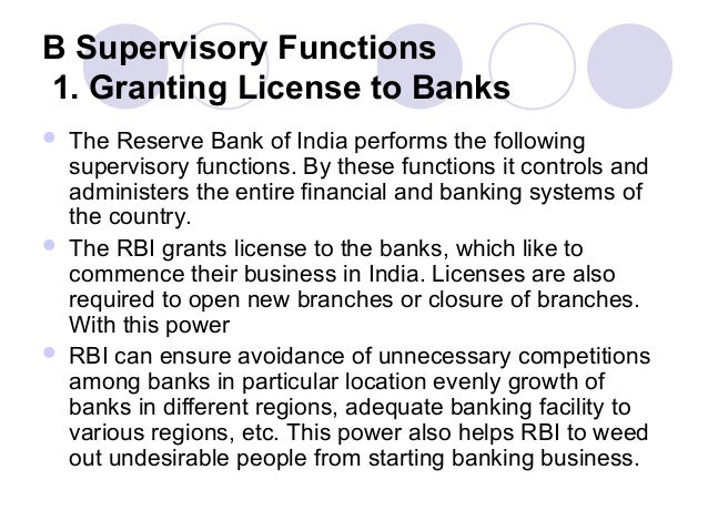 5 functions of rbi