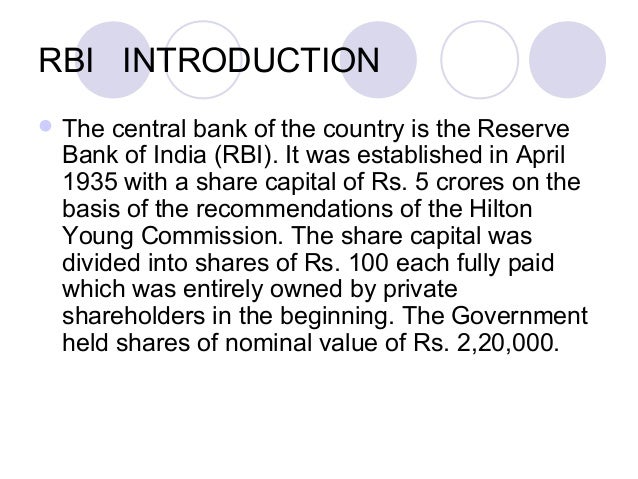5 functions of rbi