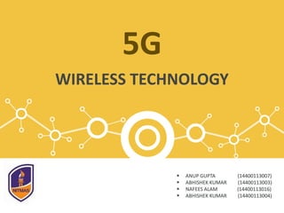 5G Wireless Technology | PPTX