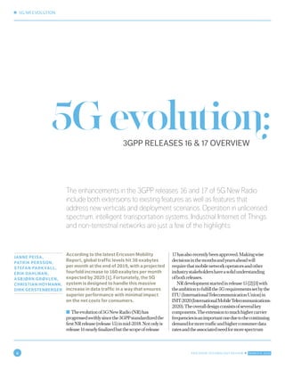 Ericsson Technology Review: 5G evolution: 3GPP releases 16 & 17 ...