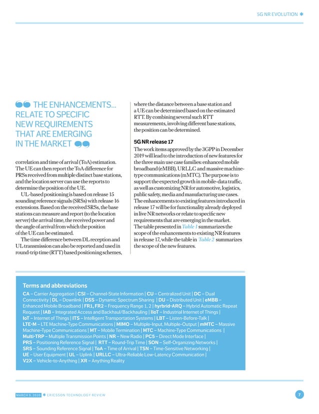 Ericsson Technology Review: 5G evolution: 3GPP releases 16 & 17 ...