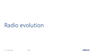 14 © Nokia 2019
Radio evolution
Public
 