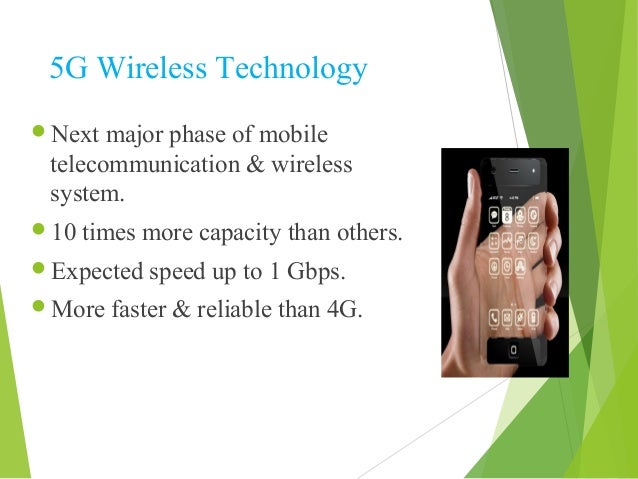 Powerpoint Presentation On 5G Wireless Technology