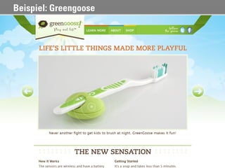 Beispiel: Greengoose




                       35
 