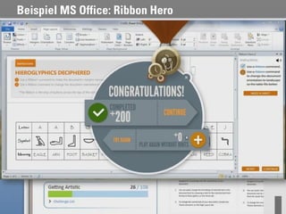 Beispiel MS Office: Ribbon Hero
 