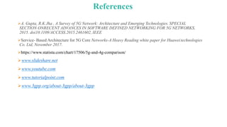 5g and 4g architecture