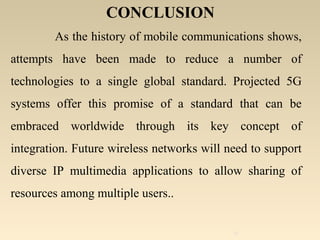 5 g communication systems