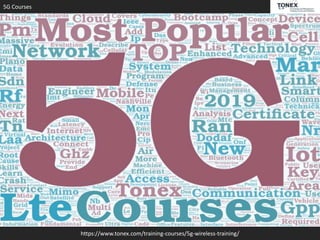 https://www.tonex.com/training-courses/5g-wireless-training/
5G Courses
 