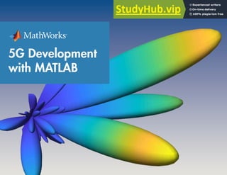 5G Development
with MATLAB
 