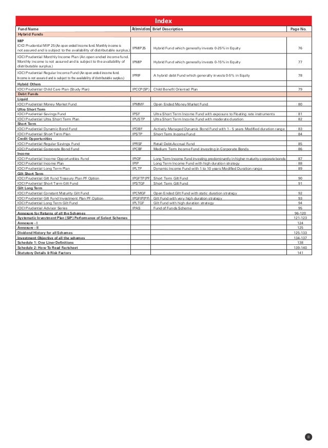 factsheet for icici prudential mutual fund mfs growth fund fact sheet