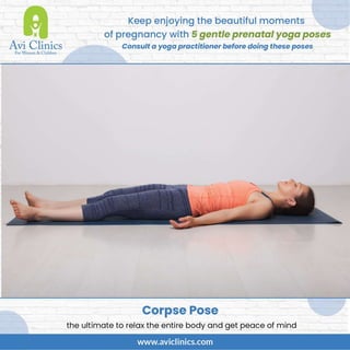 5 Gentle Prenatal Yoga Poses | PDF