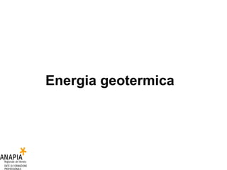 Energia geotermica 