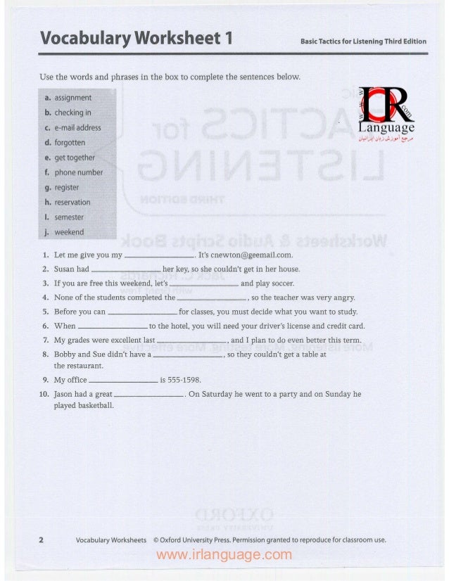 download tactics for listening basic pdf