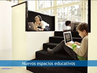 Nuevos espacios educativos
Escuelas suecas Vittra
 