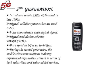 5 g mobile technology