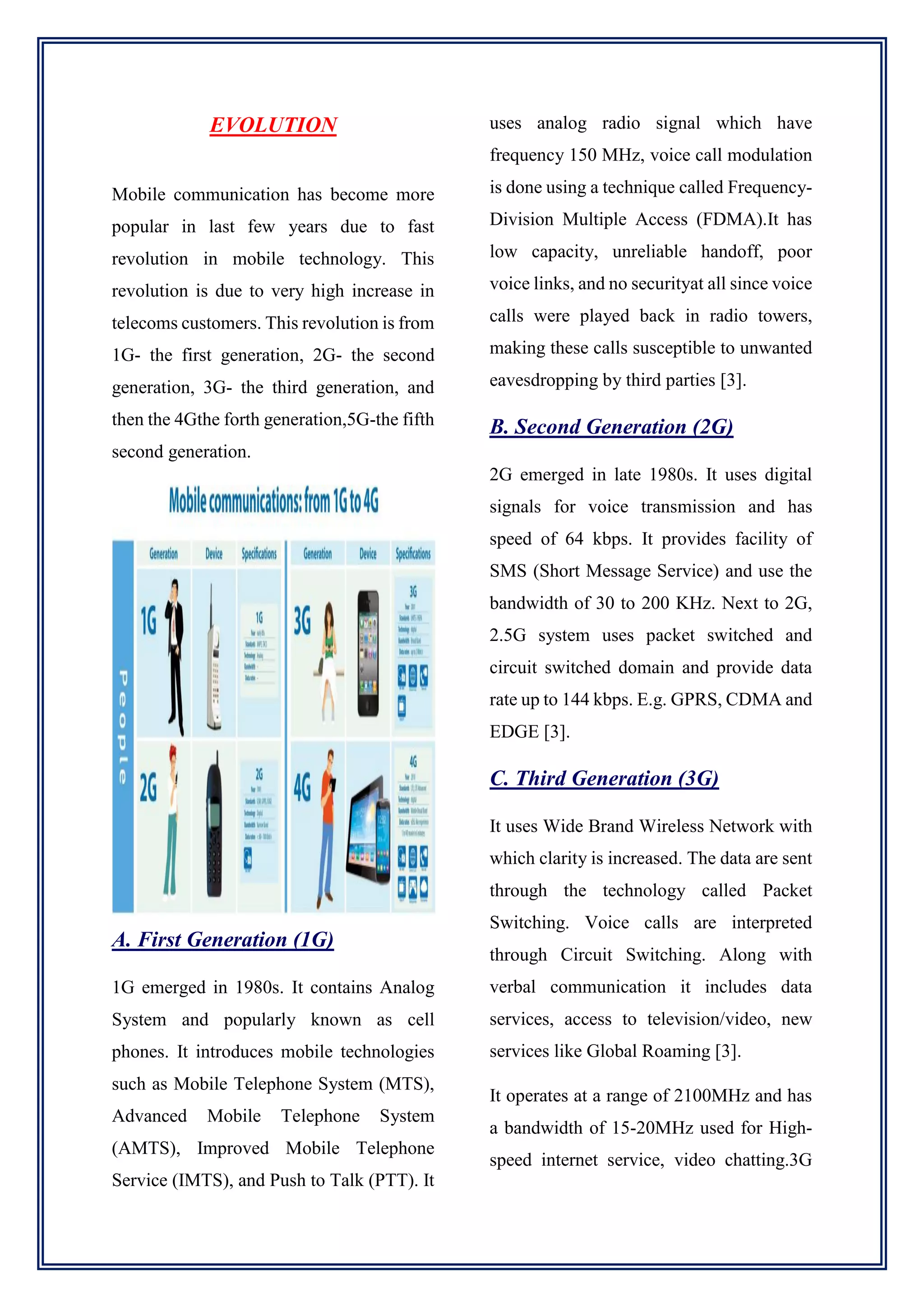 5 g mobile technology | PDF