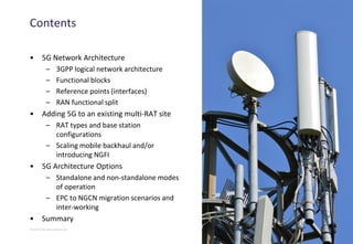 5G Network Architecture and Design | PDF