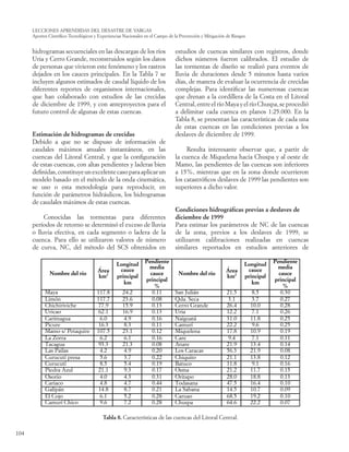 EVALUACIÓN HIDROLÓGICA Y DE CAUDALES PICO DE LA TORMENTA EXTRAORDINARIA DE 1999 EN EL ESTADO VARGAS