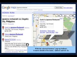 How to Navigate with Google Maps? When Moving West Direction: Left arrow key :  to move a small amount 