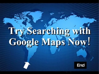 Right button : to move half the area the  End key provides 