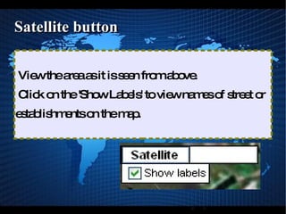 Modify How Google Maps Appears 