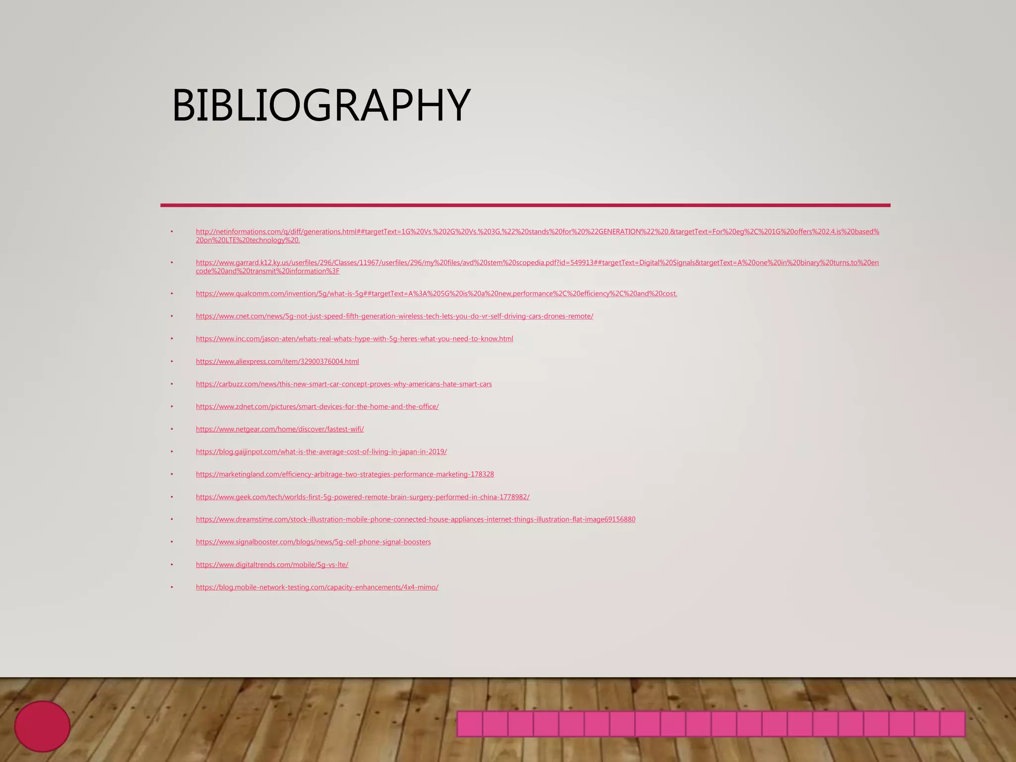 5 g presentation | PPTX