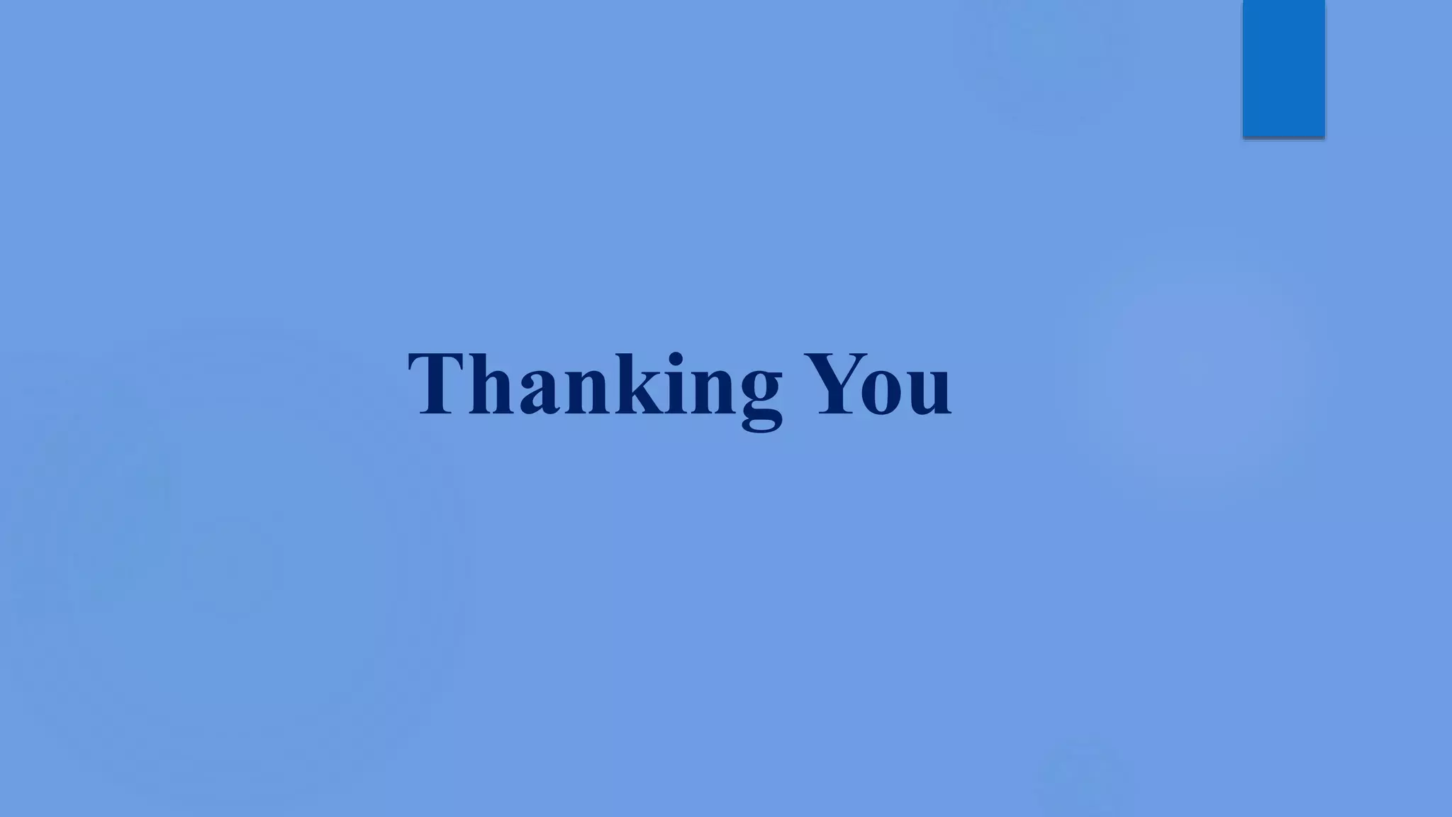 Thanking You
 
