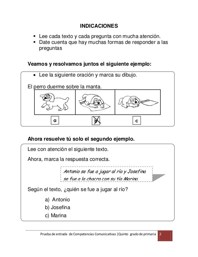 5° grado cuadernillo comunicación primaria.