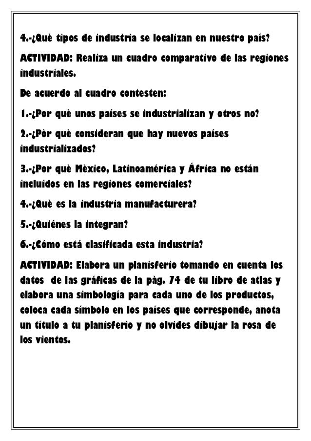 5º grado geografìa bloqueiv
