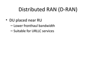 5G_RAN_Architecture_Detailed starting_slide | PPTX