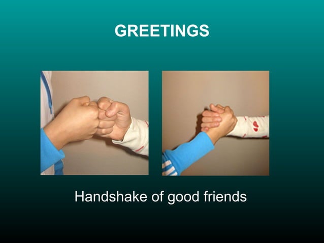 Greetings, gestures and body language | PPT