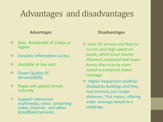 5G Moblie Computing | PPTX