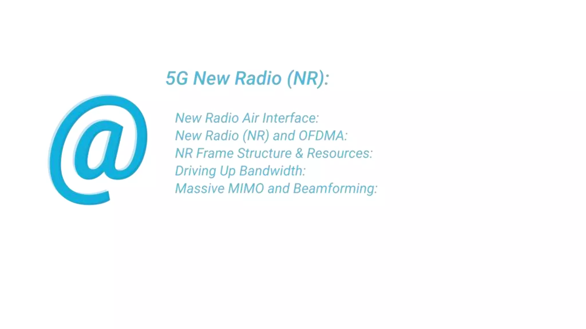 5G Systems Engineering Training