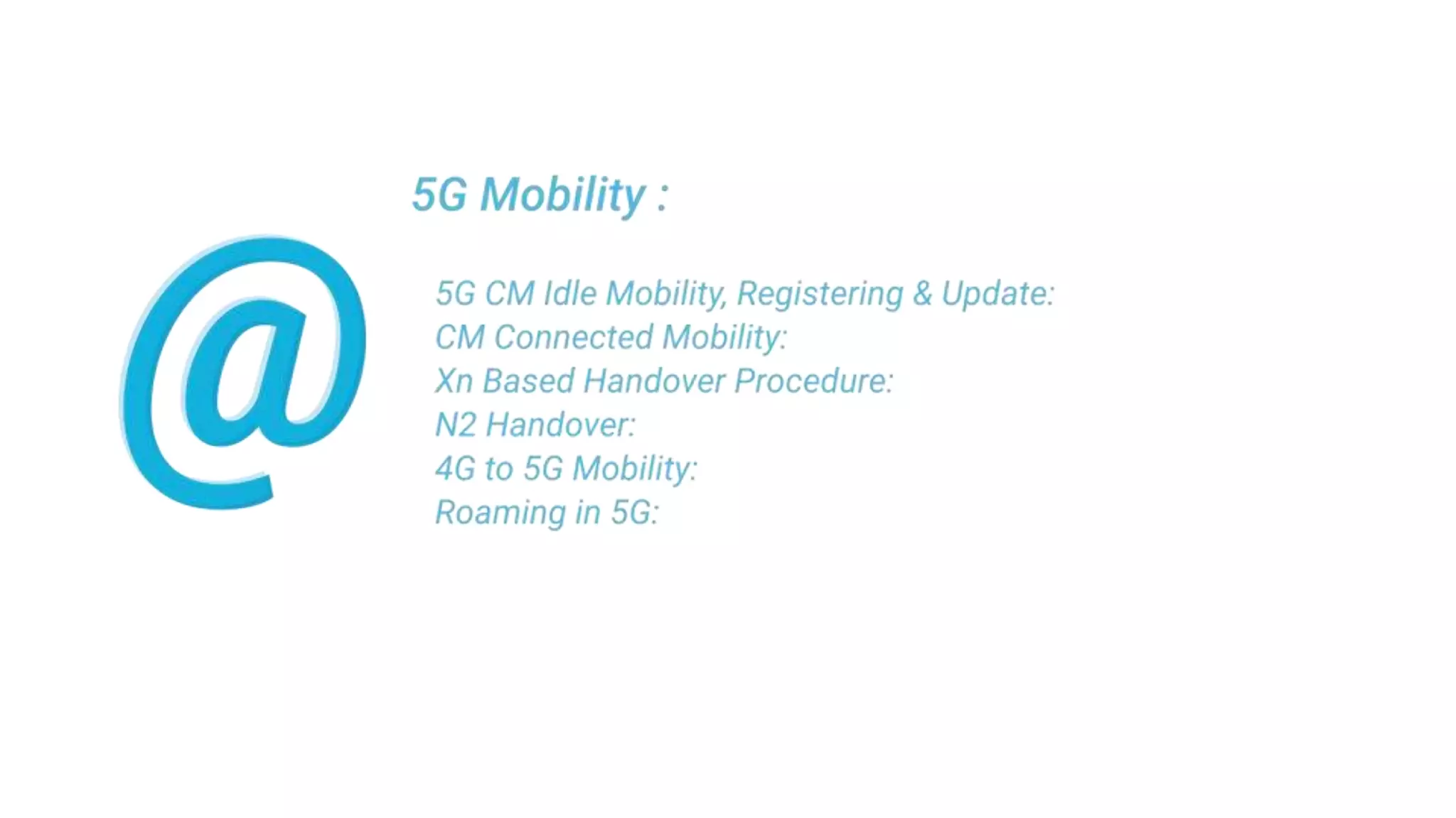 5G Systems Engineering Training