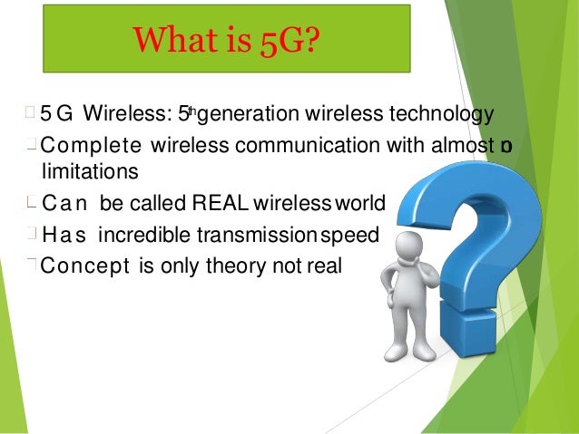 what is 5g technology ppt