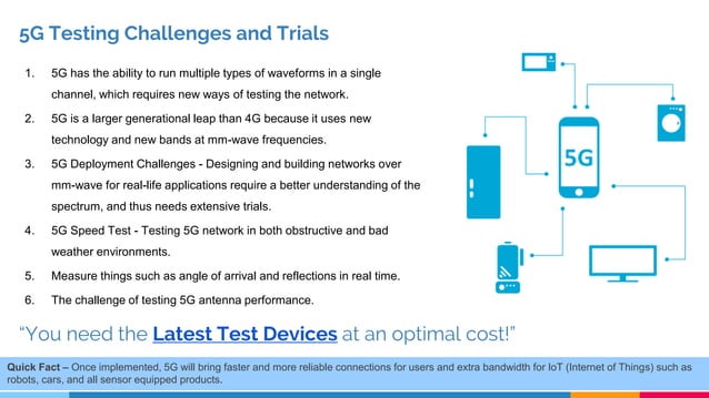 5G Technology & Testing Challenges | PPT